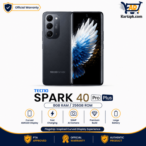 Tecno Spark 40 Pro Plus (8GB, 256GB)