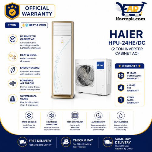 Haier 2 Ton Inverter AC (HPU-24HE/DC)