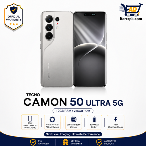Tecno Camon 50 Ultra 5G (12GB, 256GB)