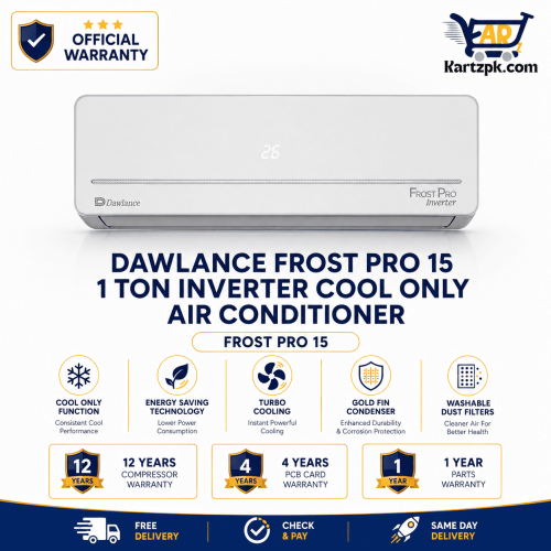 Dawlance Frost Pro 15 1 Ton Inverter Cool Only Air Conditioner