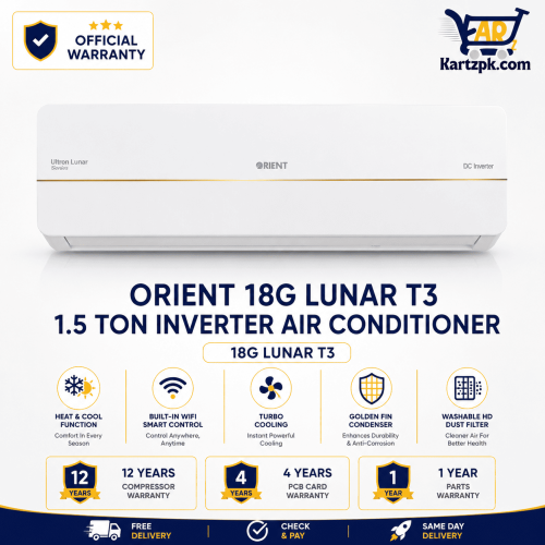 Orient 12G Lunar T3 1 Ton Inverter Air Conditioner