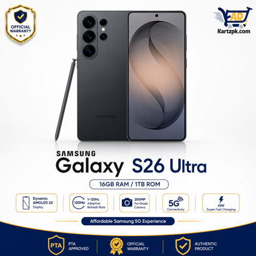 Samsung S26 Ultra (16GB, 1TB)