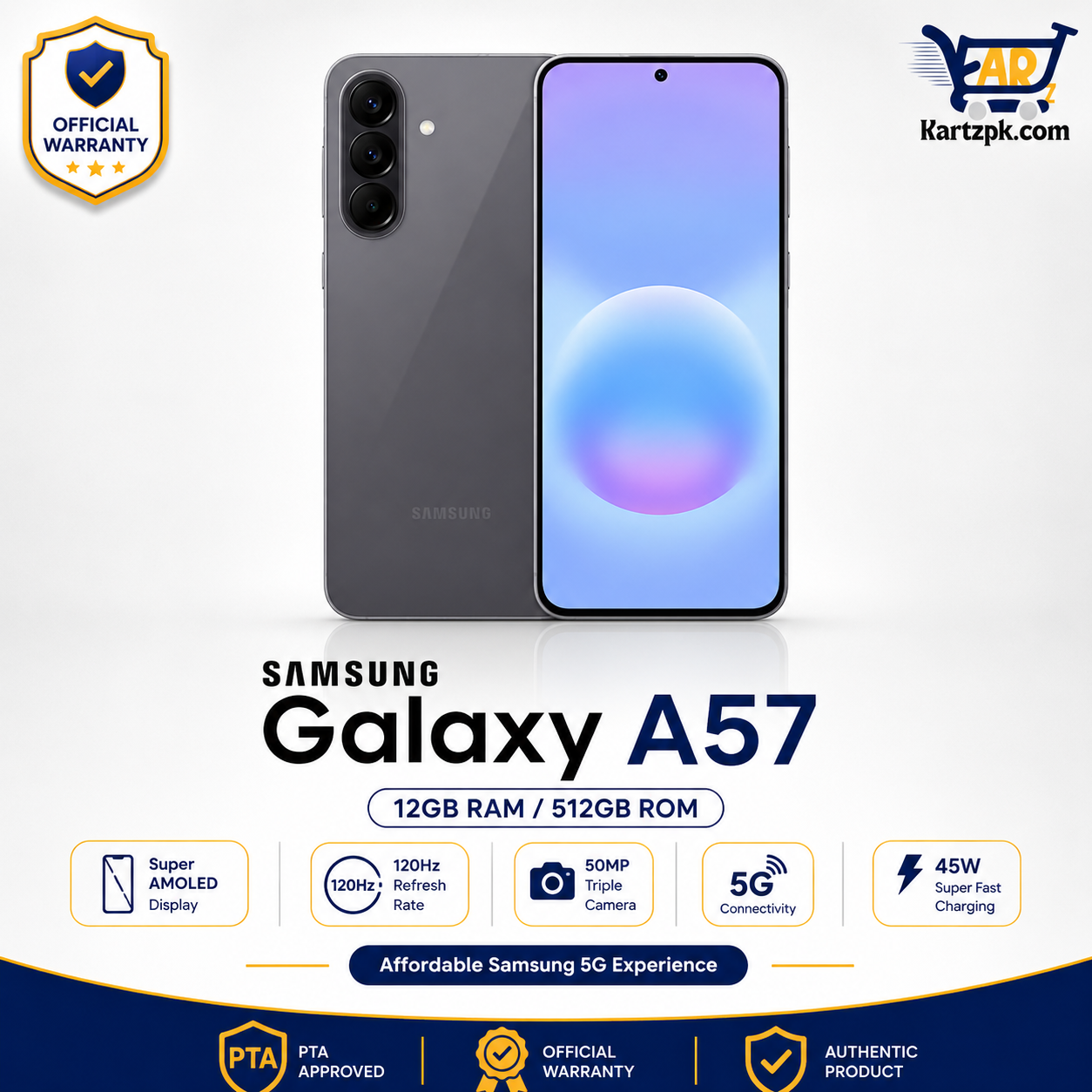 Samsung A57 (12GB, 512GB)