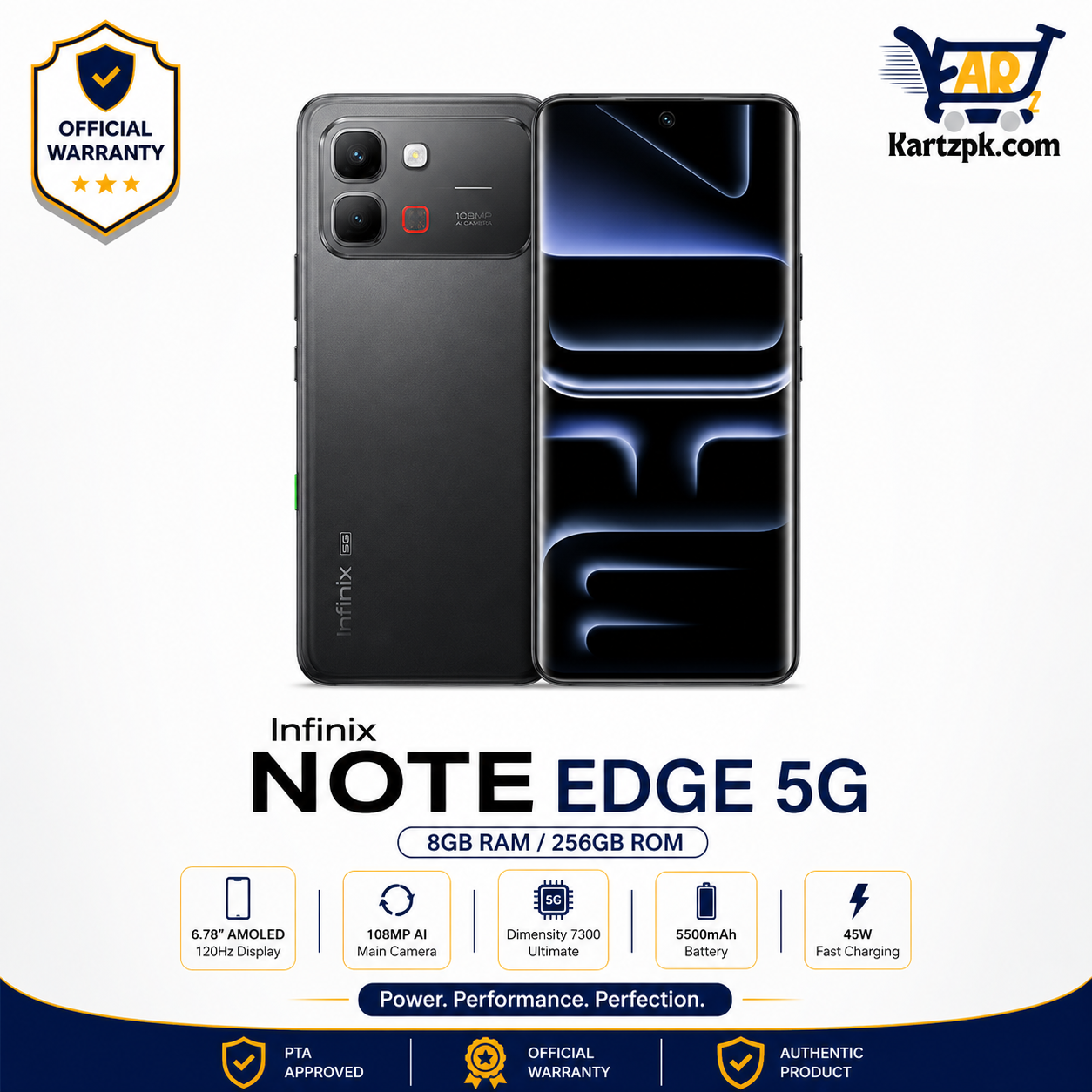 INFINIX Note Edge 5G (8GB, 256GB)