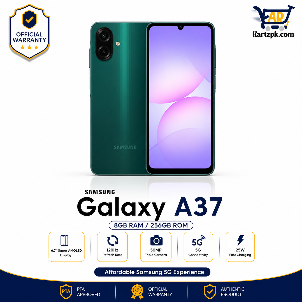 Samsung A37 (8GB, 256GB)