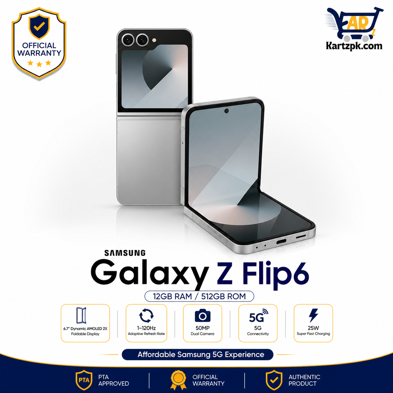 Samsung Z Flip 6 (12GB, 512GB)