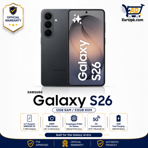 Samsung S26 (12GB, 512GB)