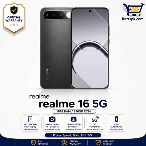 Realme 16 5G (8GB, 256GB)