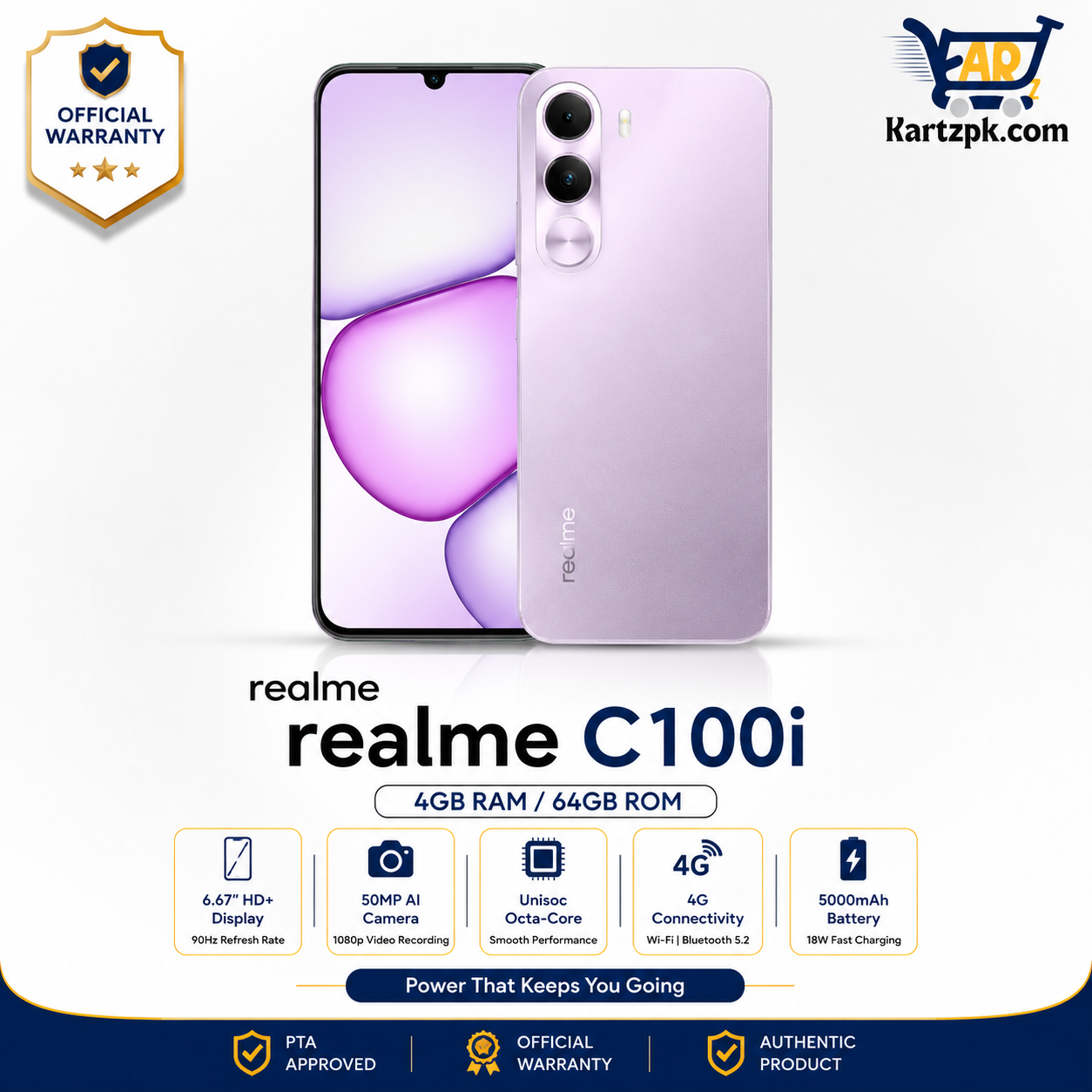Realme C100i (4GB, 64GB)