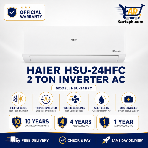Haier HSU-24HFC 2 Ton Inverter Air Conditioner