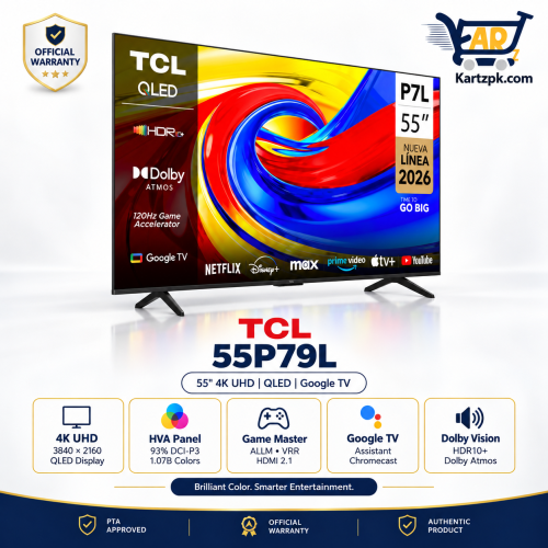 TCL 55P79L TCL 55P79L 55" Inches QLED 4K Smart Google TV