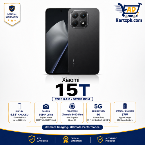 Xiaomi 15T (12GB, 512GB)