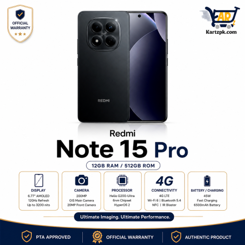 Xiaomi Redmi Note 15 Pro (12GB, 512GB)