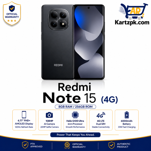 Xiaomi Redmi Note 15 (8GB, 256GB)