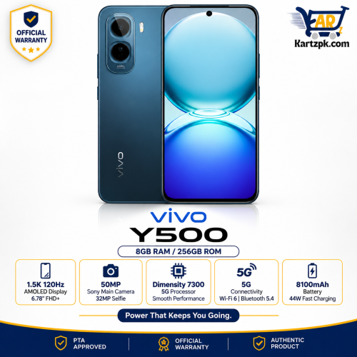 VIVO Y500 (8GB, 128GB)