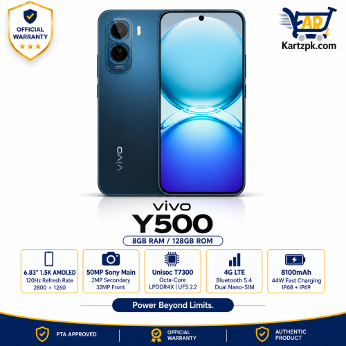 VIVO Y500 (8GB, 128GB)