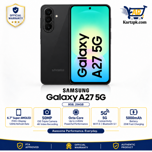 Samsung Galaxy A27 (8GB, 256GB)
